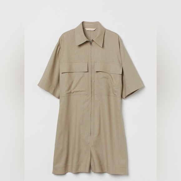 COPY - Chic Mulberry Silk Romper-H&M Premium Brand Selection Size:XS Material:S… - Picture 1 of 8